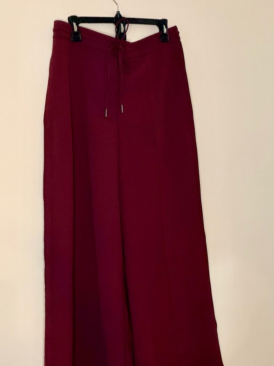 Simply Vera Vera Wang Pants - Simply Vera Vera Wang large Wine pants with Drawstring Waist